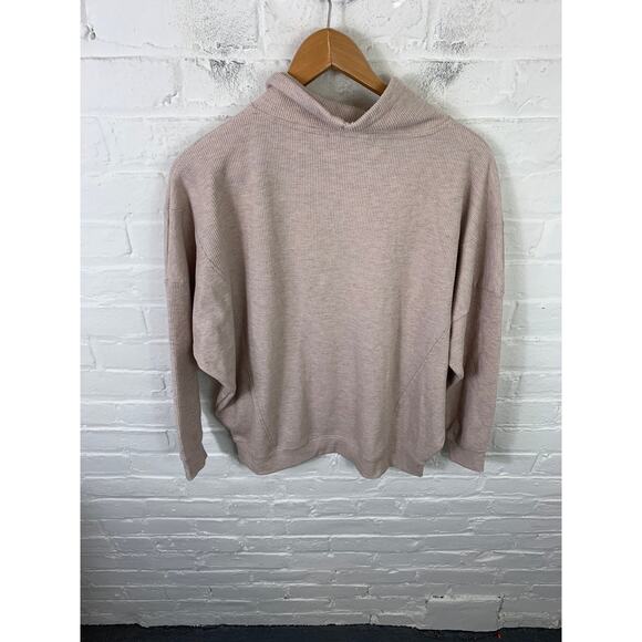 FatFace Women's Waffle Knit Funnel Neck Pullover Sweater Long Sleeve Size 8 - Picture 6 of 7